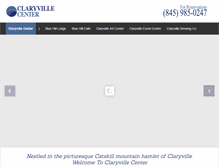 Tablet Screenshot of claryvillecenter.com